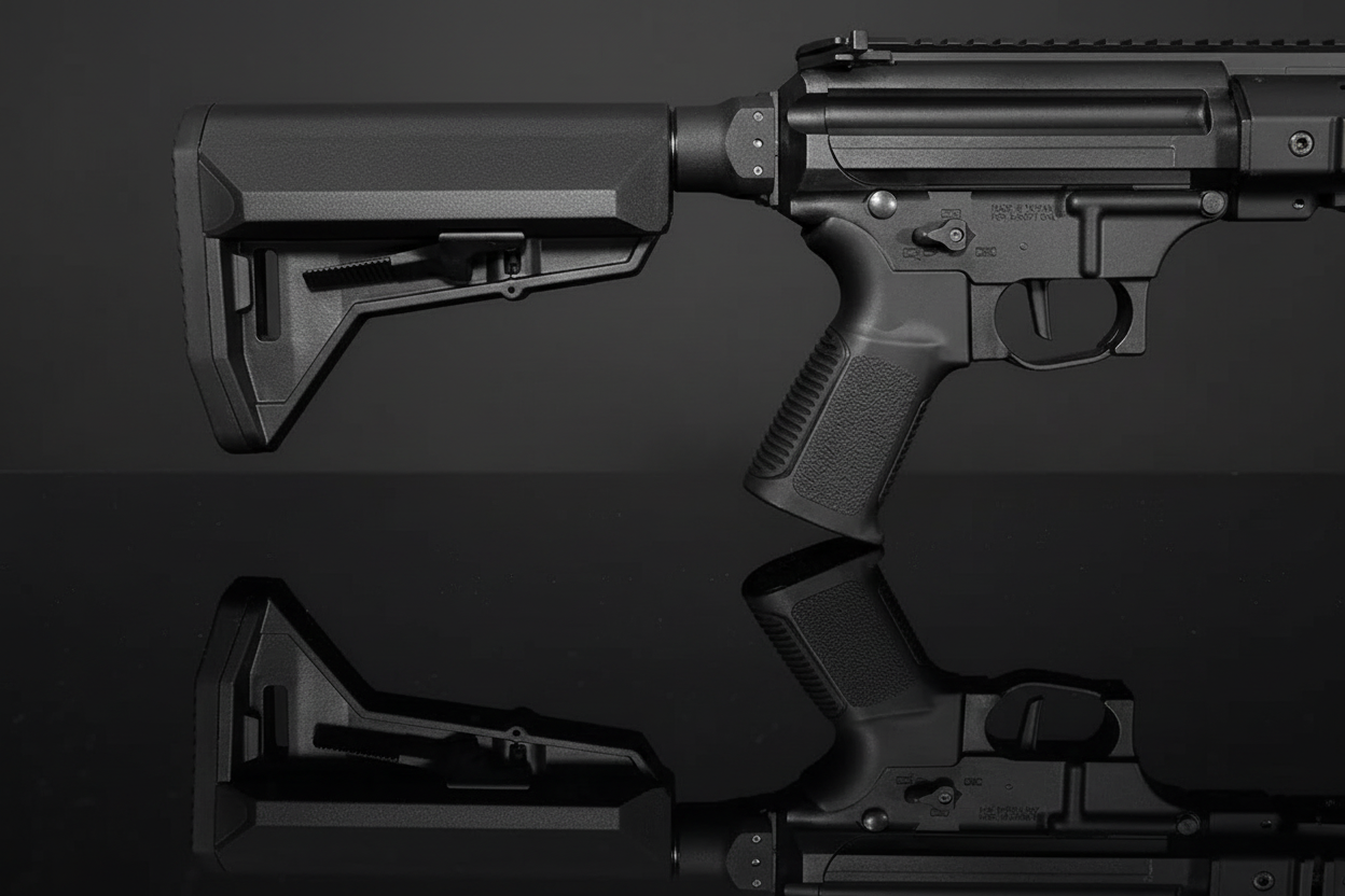 SIG MPX-K — Dettaglio Calcio Dark Studio