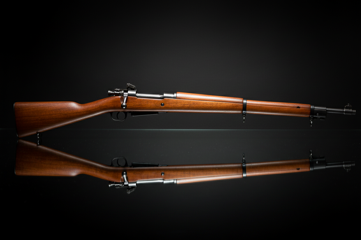Springfield M1903 – Dark Background Mirror Floor