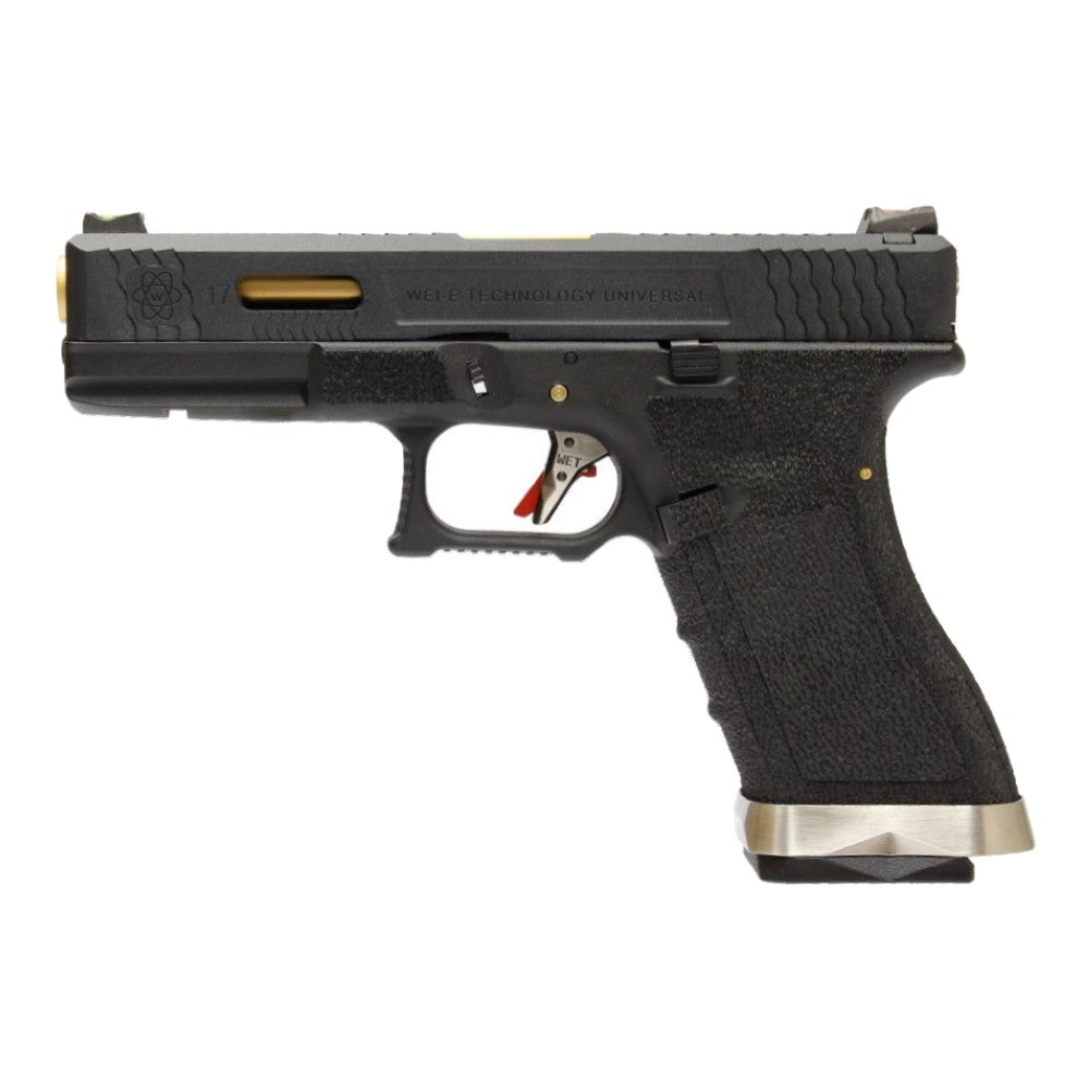 Pistola a Gas Modello Glock 17 Force Custom Scarrellante Professionale