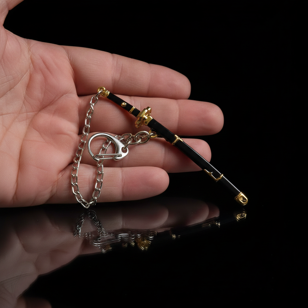 Yubashiri Keychain - Size Reference